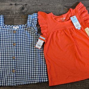 Cat and jack sz 7/8 tank tops